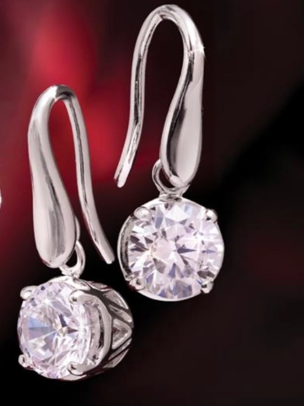 Stauer Snowflake Sparkle Earrings